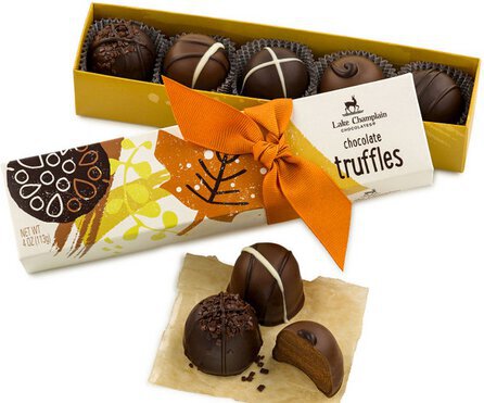 Lake Champlain Truffle Autumn 5pc Box