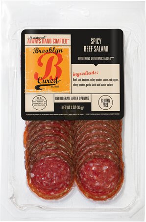 Brooklyn Cured Sliced Spicy Beef Salami