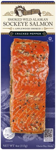 Echo Falls Wild Alaskan Sockeye Salmon Smoked Salmon Fillets