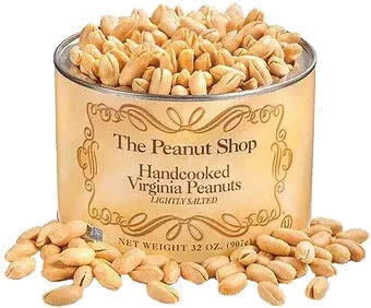 WILLIAMSBURG HANCOOKED VIRGINIA PEANUTS LIGHTLY SALTED 10.5OZ