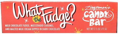 What The Fudge Candy Bar