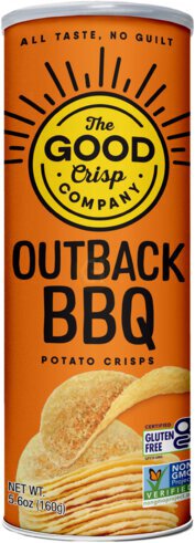 GOOD CRISPS CRISPS OUTBACK BBQ 