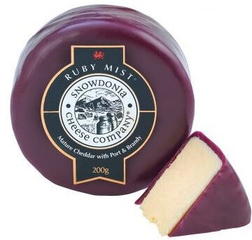 Snowdonia Ruby Mist Cheddar Port Brandy