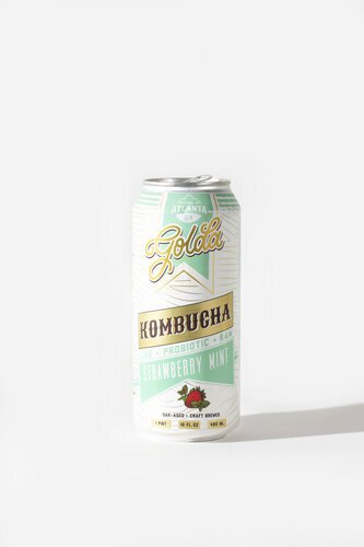 Golda Strawbery Mint Kombucha