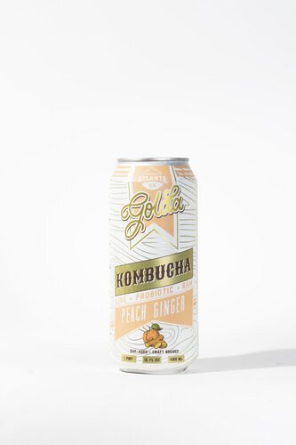 Golda Peach Ginger Kombucha