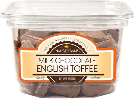 Nancy Adams Milk Choc English Toffee