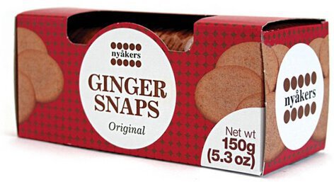 Nyakers Swedish Pepparkakor Floral Tin