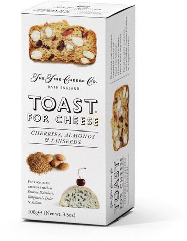 Fine Cheese Co Toast For Cheese Cherries Almonds & Linseeds