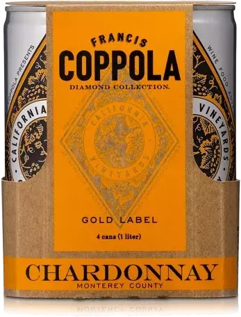 Francis Coppola Cans Chardonnay