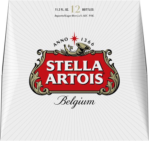 Stella Artois 12pk Bottles
