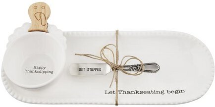 Turkey Dip & Tray Set