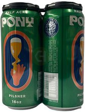 Half Acre Pony Pilsner 16oz Cans