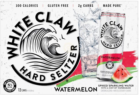White Claw Watermelon 12p