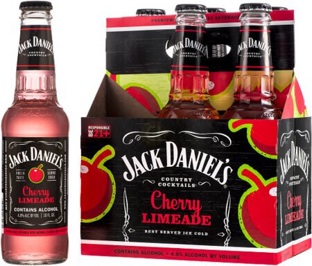 Jack Daniel's Chry Lime 6/10oz
