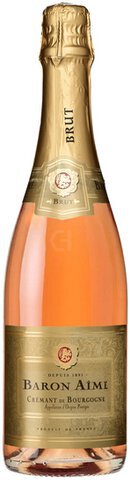 Baron Aime Cremant De Bourgogne France Brut Rose Sparkling Wine