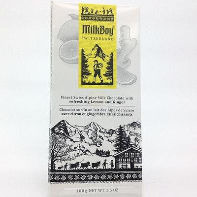 Milkboy Swiss Chocolate Lemon & Ginger