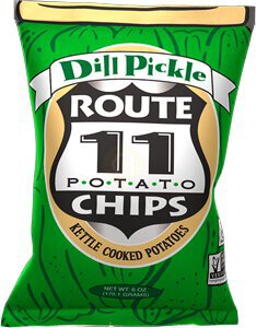 Route 11 Dill Pickle Potato Chips