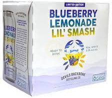 Devil's Backbone Blueberry Lemon Lil' Smash RTD Cocktail Cans