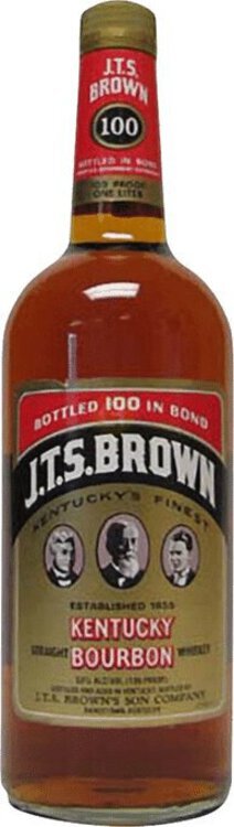 J.T.S. Brown Bourbon 1L - Twin Liquors