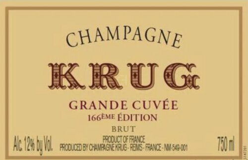 KRUG GRANDE CUVEE 169EME Magnum