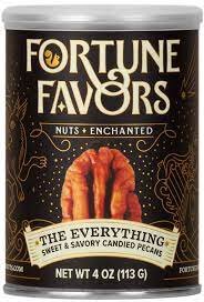 FORTUNE FAVORS THE EVERYTHING CANDIED PECANS 4OZ