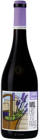 Mil Historias Organic Syrah Manchuela