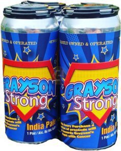 Evolution Grayson Strong IPA Cans