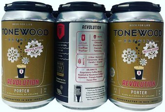Tonewood Revolution Coffee Porter 12oz Cans