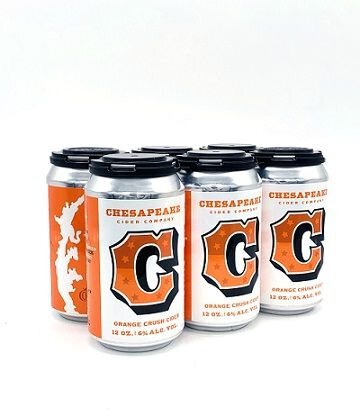 Chesapeake Orange Crush Cider Cans