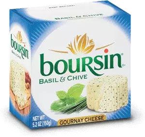 Boursin Gournay Cheese with Basil & Chive 5.3oz EW