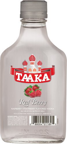 Taaka Red Berry Vdka Pet