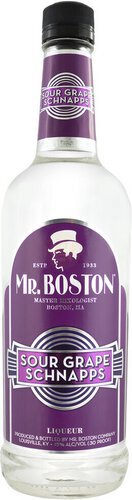 Mr Boston Schnps Sour Grape