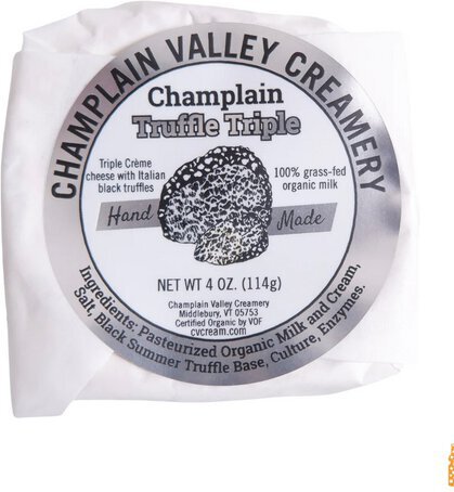 Champlain Valley Organic Truffle Triple Creme