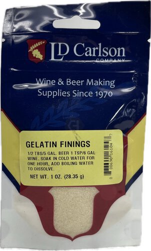 Gelatin Finings