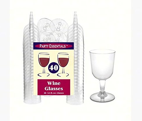 Party Essentials Wine Glasses 40pk