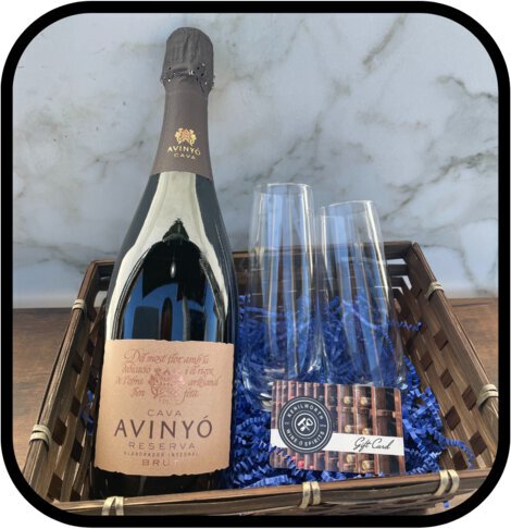 Celebration Basket: Avinyo Reserva Brut Cava