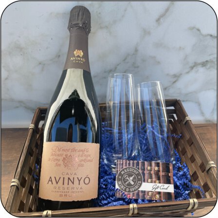 Celebration Basket: Avinyo Reserva Brut Cava