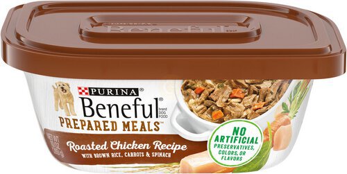 Purina Beneful High Protein, Wet Dog Food With Gravy, Prepared Meals Roasted Chicken Recipe
