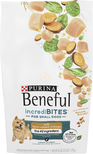 Purina Beneful IncrediBites With Farm-Raised Chicken Small Breed Dry Dog Food