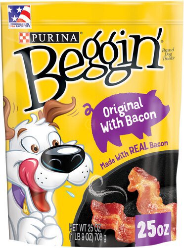 Purina Beggin' Strips Dog Treats, Original With Bacon Flavor