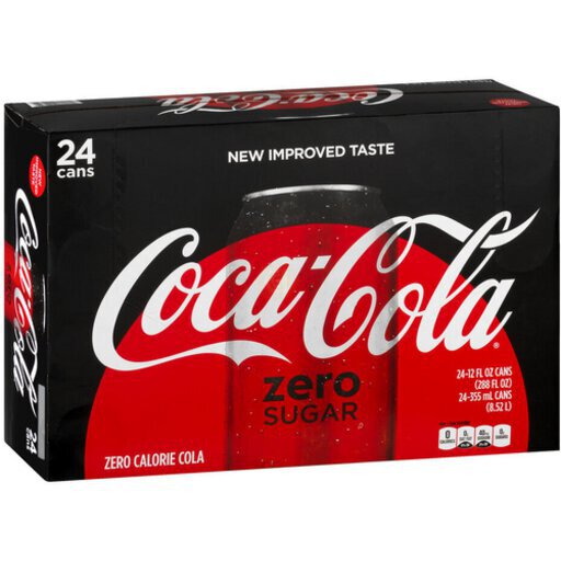 Coke Zero Sugar 12oz Cans - Pavlish Beverage Drive-Thru, Bethlehem, PA