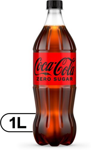 Coke Zero Sugar Diet Soda Soft Drink 1 Liter
