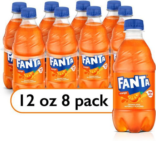 Fanta Orange Bottle