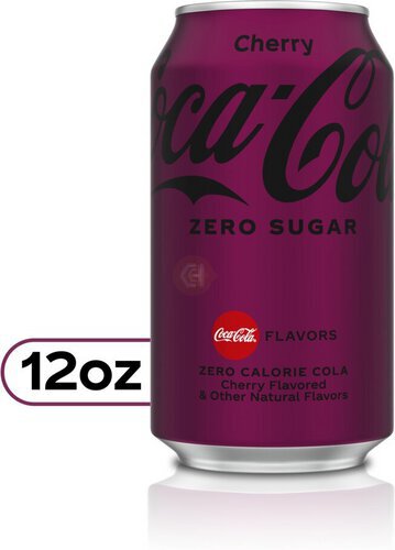 Coca Cola Cherry Zero Cans Single