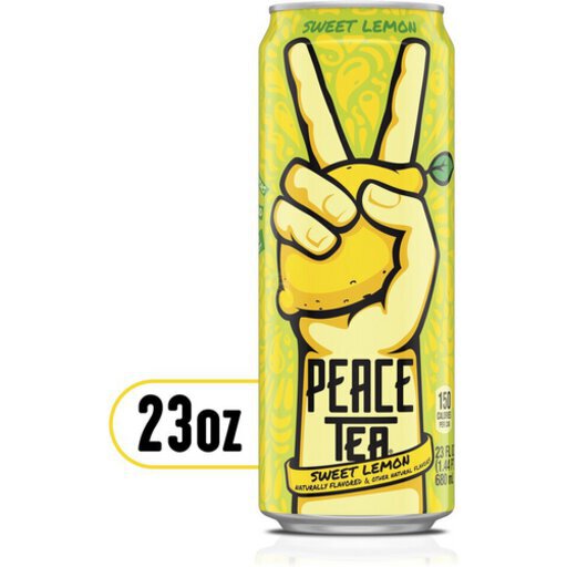 Peace Tea Sweet Lemonade 23zcan - Bros Liquor, Davis, CA