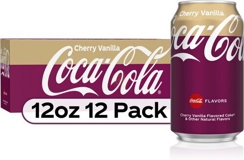 Coca Cola Cherry Vanilla 12oz Cans