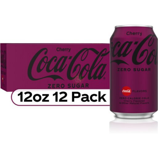 Coke - Cherry (Zero Sugar) 12OZ - Metro Wine & Spirits
