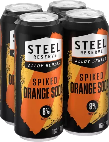 Steel Reserve Alloy Series Spiked Orange Soda