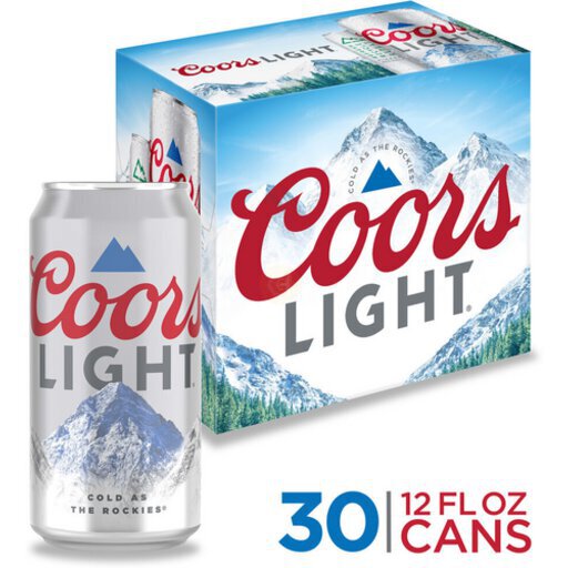 Coors Light 30缶✖︎2ケース1 Coors Light 30 Pack 12OZ - Keller's Beer, Selinsgrove, PA