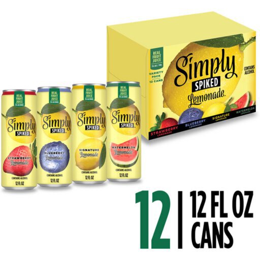 Simply Spiked Lemonade Variety Pack - Joe Canal's Brick - Discount